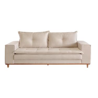 Imagem de Sofá Living Verona 3 Lugares 2,00m Bege