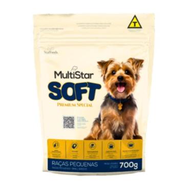 Imagem de Ração Natural StarFoods MultiStar Soft Mini Bits para Cães Adultos Peq