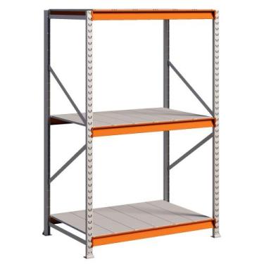 Imagem de Mini Porta Pallet MPP250 1 Inicial 2,00x1,20x0,60 3N Com Bandejas - Am