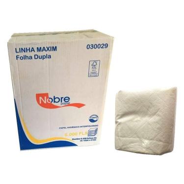 Imagem de Papel higiênico cai cai folha dupla - nobre c/6000