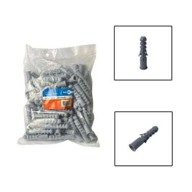 Imagem de Pacote Bucha Fixa Com Anel 10X50Mm 100 Unidades