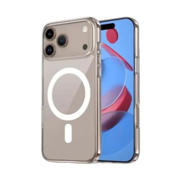 Imagem de Capa Capinha Mag Safe Premium Para iPhone 17 Pro Transparente - CLEAR 