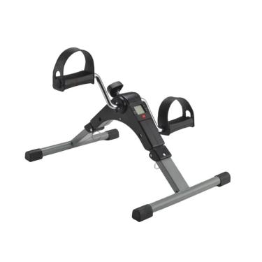 Imagem de Mini Bicicleta Fisioterapia Ergometrica Bike Lcd Simulador Pedal Dobravel Fitness Perna E Braco Com