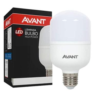Imagem de Lâmpada Led Bulbo 12W Avant 3000K Luz Amarela Aconchegante Para Sala Q