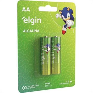 Imagem de Pilha Alcalina Elgin Peq.Aa2 C/2 - Kit C/10 CA