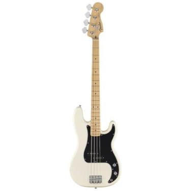 Imagem de Fender Baixo de precisão padrão MN Olympic White - Baixo elétrico de 4 cordas