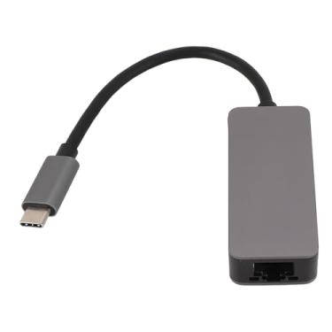Imagem de Acouto Adaptador USB C para Ethernet de 2,5 G - Adaptador LAN de Alta Velocidade de 2500 Mbps Tipo C para RJ45 para Laptops, Tablets e Smartphones