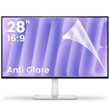 Imagem de F FORITO Pacote com 2 capas de tela para computador 71.1 cm 16:9 Matte Anti Glare Película de proteção ocular antirreflexo compatível com todos os monitores widescreen de 71.1 cm com proporção de 16:9