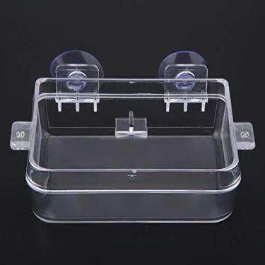 Imagem de RiToEasysports Prato de água para Répteis, Alimentador Suspenso ABS Premium, Bacia de Alimentação à Prova de Fuga, 3,94 X 2,36 Polegadas para Lagartixa, Dragão Barbudo, Cobra, Lagarto