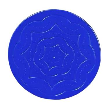 Imagem de Zxpjkyu Prancha para Dançarinos, Diâmetro 15 Cm, Disco de Pirueta, Disco de Treinamento de Equilíbrio para Patinadores, Esportes, Azul