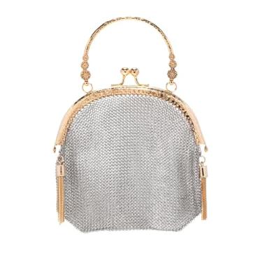 Imagem de Bolsa de malha vintage (bolsa dourada - grande)