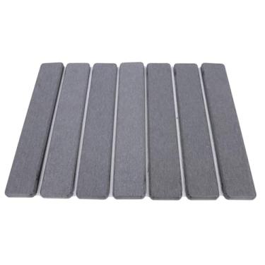 Imagem de Diydeg Tapete de Pedra para Secagem de Louças para Balcão de Cozinha, Tapete de Secagem de Louças Dobrável e Absorvível de Diatomita, para Escorredor de Copos, Pratos e Garrafas (Cinza)