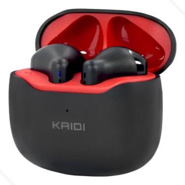 Imagem de Fone Ouvido Kaidi Bluetooth 5.1 Sem Fio Kd771 Kai, Preto