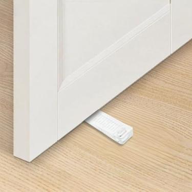 Imagem de Generic 1 Pç Mini cunha de porta transparente PVC 6,5 x 2 x 0,9 cm