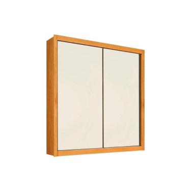 Imagem de Guarda Roupa Casal 2 Portas De Correr E 4 Gavetas Zurique Peroba/Off White/Peroba - Europa