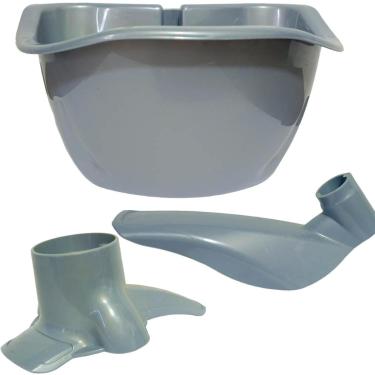 Imagem de Kit Cestinha Mais Para-Lamas Bicicletas Do aro 16 Nathor-Unissex