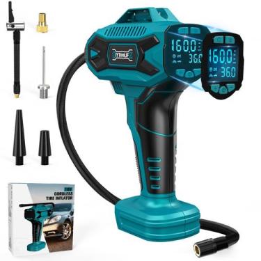 Imagem de Compressor de ar para inflador de pneus DIYToolFZ Cordless 160 PSI - D