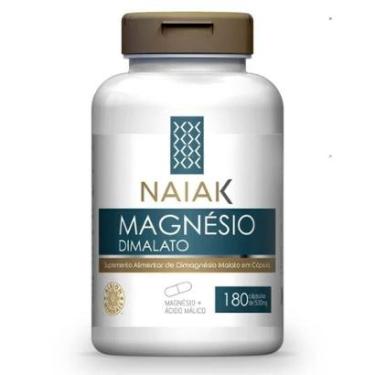 Imagem de Mágnesio Dimalato 180 Cápsulas – Naiak-Unissex