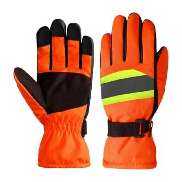 Imagem de MotiveTech Luvas de Trabalho Térmicas de Inverno, Luvas de Trabalho Resistentes, Grossas E Impermeáveis, Luvas de Proteção para Trabalho Pesado, Luvas Refletoras, Style B, Tamanho real