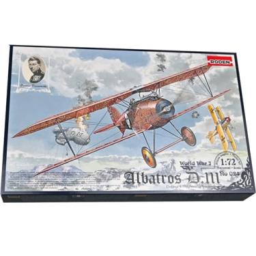Imagem de Roden Albatros D.III Oeffag S.153 German Sesquiplane Fighter Airplane Model Kit