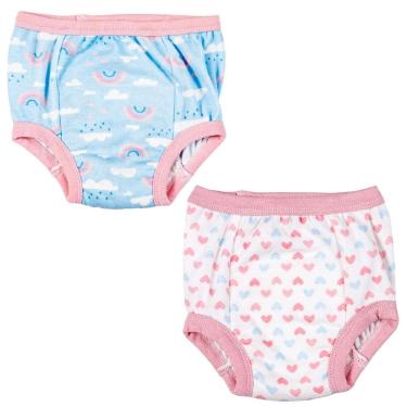 Imagem de Calcinha de Desfralde Infantil Estampada Confortável Tamanho P Impermeável Buba