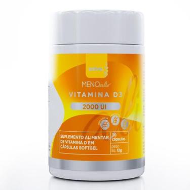 Imagem de Vitamina D3 2000UI Menoaliv 30 Cápsulas Softgel Premium - Zolve Labs, 