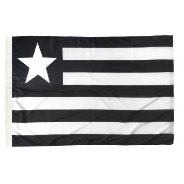 Imagem de Bandeira Torcedor do Botafogo 128 x 90 cm -  2 Panos-Unissex