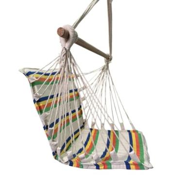 Imagem de Rede Cadeira De Teto Suspensa Reforçada Descanso e Balanço(4-COR-CADEIRA)