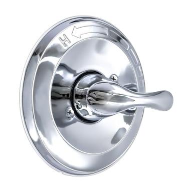 Imagem de iMRCMW Kit de acabamento de função única Delta Classic série 13/14 T13020, cabo de chuveiro compatível com válvula de chuveiro Delta Série R10000 (cartucho não incluído), cromado