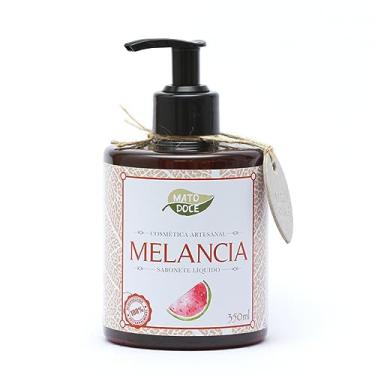 Imagem de Sabonete Líquido para Mãos Artesanal 350ml Mato Doce Desenvolvido com Base Neutra Lavabo e Banho (Melancia)