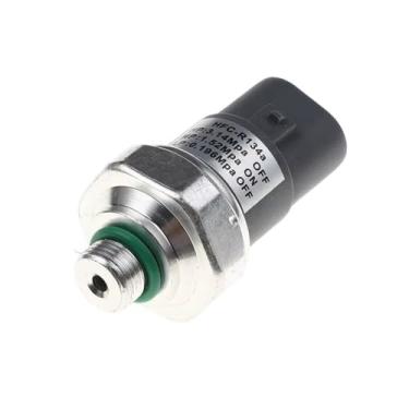 Imagem de Sensor de ar condicionado compatível com Toyota Solara 3.3L V6 2004 2005 2006 2007 2008 88645-60030 443440-0050 80440-S1K-003 Interruptor de pressão do ar condicionado