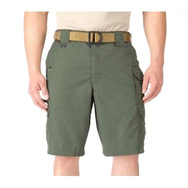 Imagem de 5.11 Short masculino Tactical Taclite Pro 28 cm Ripstop, cintura ajustável, estilo 73308ABR, verde TDU, masculino 30 regular