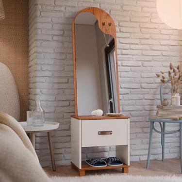 Imagem de Toucador Organic - JM3 Moveis (Freijó/Off White)