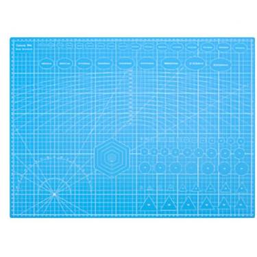 Imagem de Base De Corte Dupla Face Patchwork Artesanato Cores((A2 60 * 45) Azul)