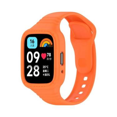 Imagem de Capa De Silicone À Prova d'Água Para Pulseira Substituta Do Redmi Watc