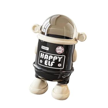 Imagem de IEUDNS Lixeira de mesa, cesto de lixo para papel, ideal para entrada de banheiro de hotel, de Pé