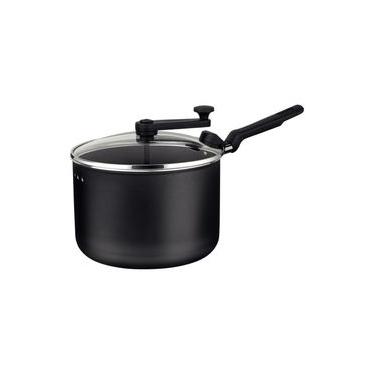 Imagem de Pipoqueira Tramontina Loreto em Alumínio Starflon Max Grafite 20 cm 3,5 L