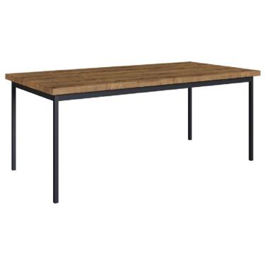 Imagem de Mesa Floripa 160x90cm - Woodmel/preto
