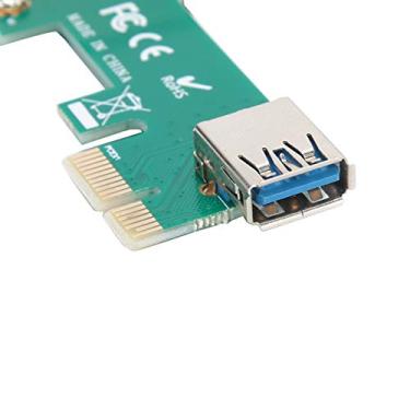 Imagem de Naroote Adaptador PCI-E Express para PCI Controlador de Placa de Rede Mini ASM1083 Conector de 4 Pinos - Ideal para Conectar Dispositivos de Barramento Paralelo Tradicionais à Interface Serial PCI