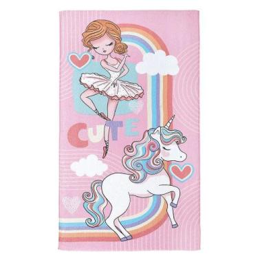 Imagem de Toalha de Banho Infantil Felpuda 100% Algodão - Dohler - DOHLER S.A., 