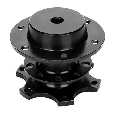 Imagem de aqxreight Kit Adaptador de Cubo de Desconexão de Liberação Rápida do Volante do Carro 6 Furos Universal Atualização Seu Carro Desanexar Direção você Volante Sua Direção Suprimentos Rápidos Garantem