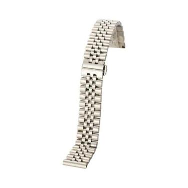 Imagem de Pulseira De Relógio Ajustável Em Aço Inoxidável 12-22mm Interface De A