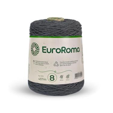 Imagem de Barbante Euroroma 8 Colorido 600g 4/8 com 457m - Chumbo