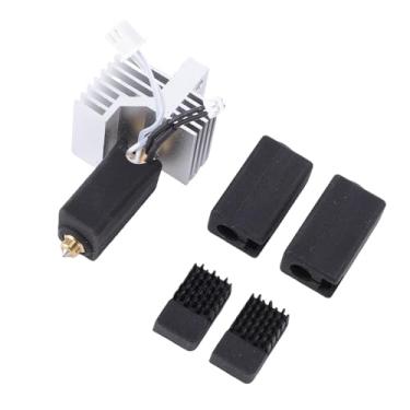 Imagem de Hyuduo Kit Hotend de Cerâmica, Bico de Latão e Aço Endurecido de 0,4 Mm para Dissipação de Calor Eficiente, Compatível Com Carbono e Impressoras 3D para PLA ABS TPU