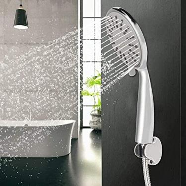 Imagem de YYBOES Chuveiro cabeça de chuveiro filtro de chuveiro elétrico cabeça de chuveiro de alta pressão cabeça de chuveiro ajustável cabeça de chuveiro portátil chuveiro de alta pressão multimodo S