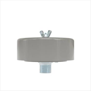 Imagem de Filtro Silenciador Aço Carbono Roscado 1" Elemento Filtrante Papel 14 Estampado - Série FS