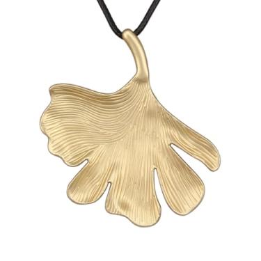 Imagem de Jeniiahua Colar Bong para mulheres, boêmio, gargantilha longa, feita à mão, de couro preto, estilo hippie, joia, Couro sintético, Sem Pedra Preciosa