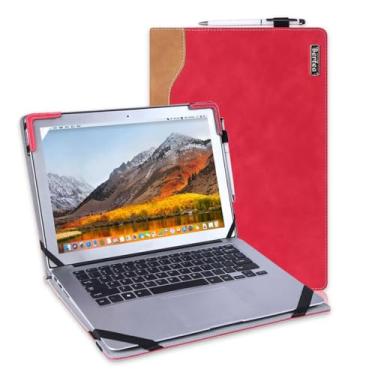 Imagem de Berfea Capa protetora para laptop Lenovo Yoga de 14 polegadas Slim 9 14IAP7/ C940/ C740/ S740/14s/14C/Slim 7 7i 35.6 cm Notebook PC capa rígida de transporte