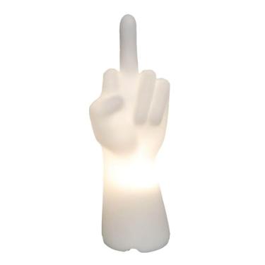 Imagem de Luminária Dedo do Meio Fun Light – Luminária Decorativa Divertida e Irreverente – Iluminação Criativa para Quarto, Sala, Escritório e Ambientes Descontraídos