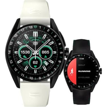 Imagem de TAG Heuer Relógio masculino Connected Golf Edition quartzo analógico-digital mostrador preto SBR8080.EB0284